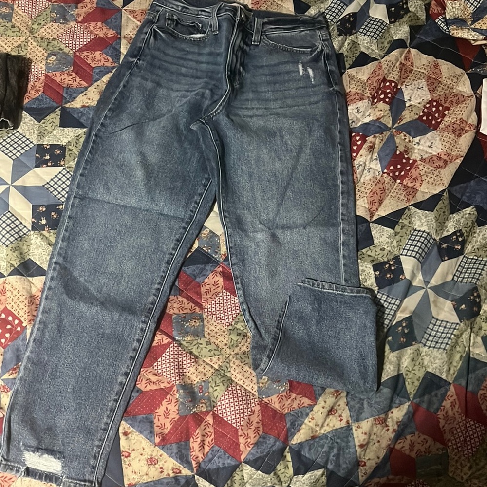 High rise mom jeans